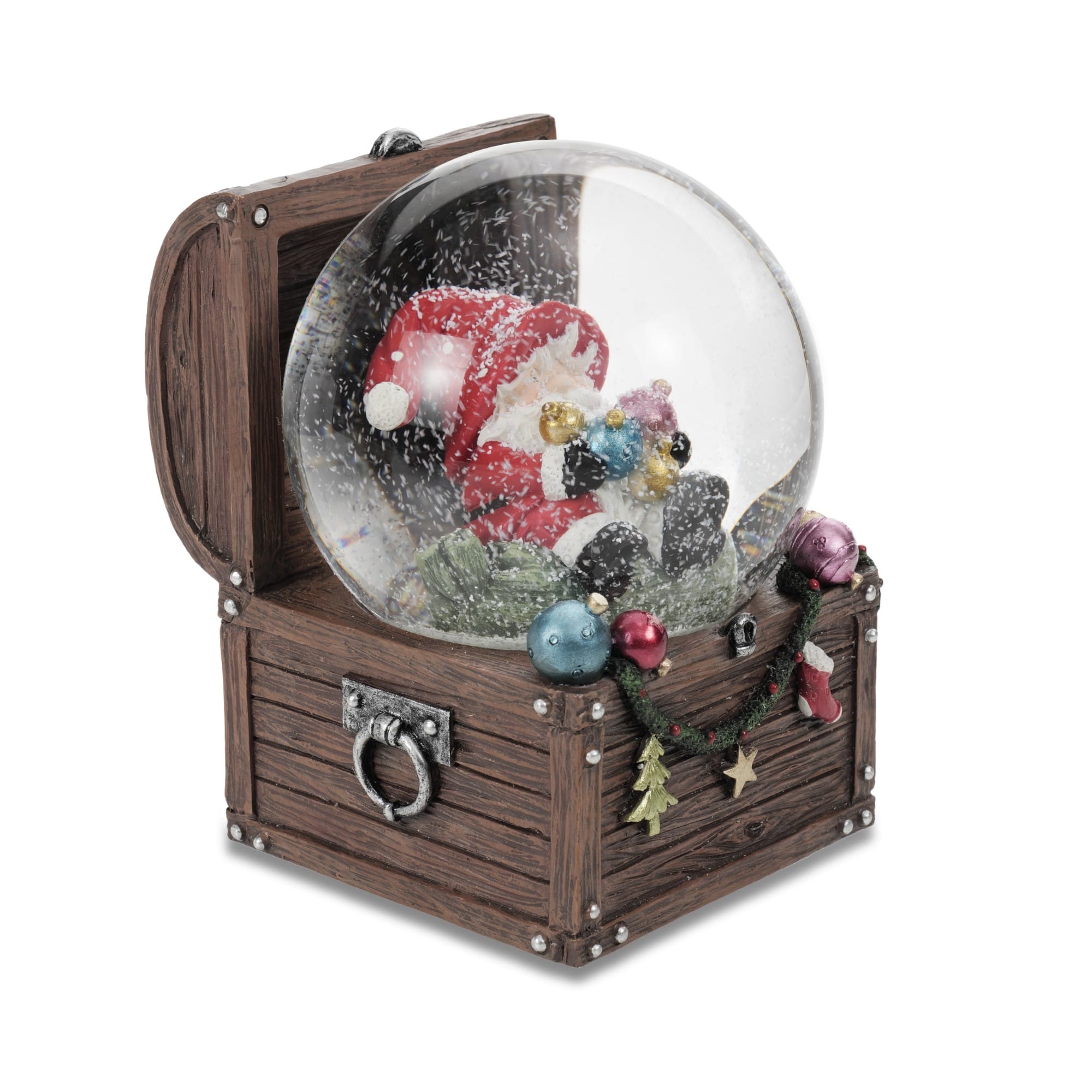 Carillon baule Babbo Natale