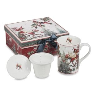 Tazza natalizia con infusore